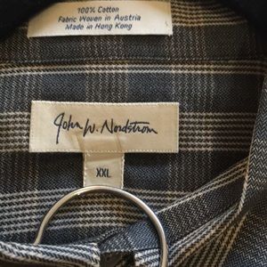 John W. Nordstrom XXL plaid Button Down